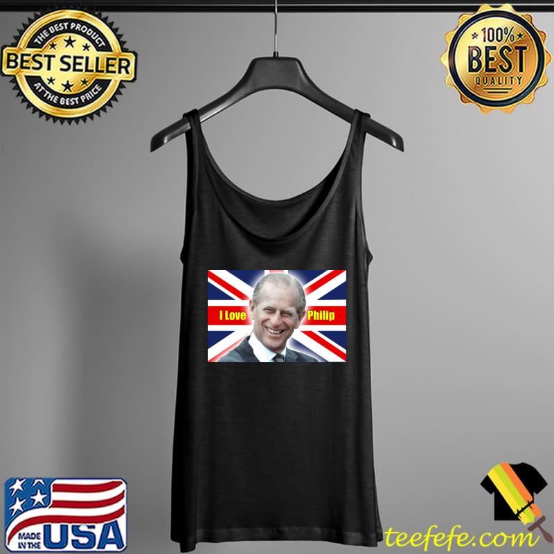 I Love Philip England Flag Shirt Tank Top I Love Philip England Flag Shirt Tank Top