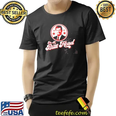 I'm A Butt Head American Flag Shirt