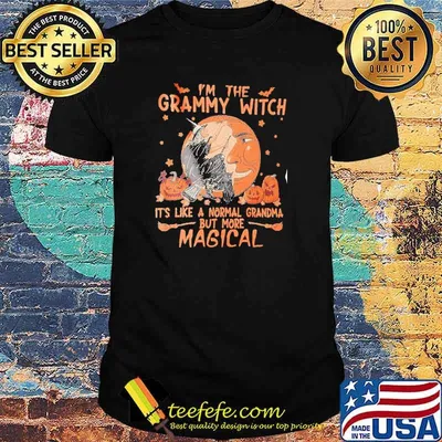I'm The Frammy Witch It's Like A Normal Grandma But More MAgical Halloween Shirt