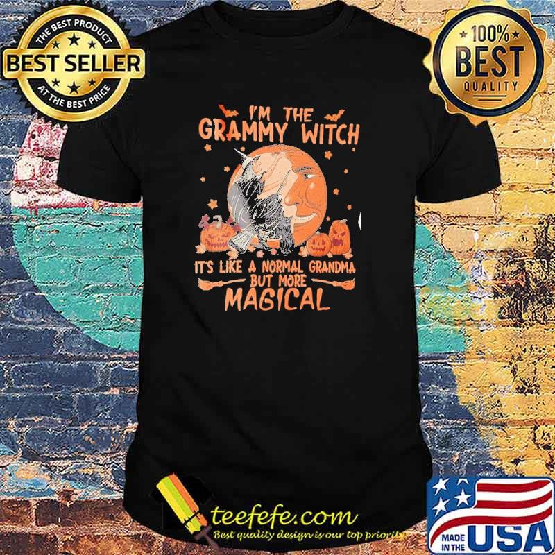 I'm The Frammy Witch It's Like A Normal Grandma But More MAgical Halloween Shirt