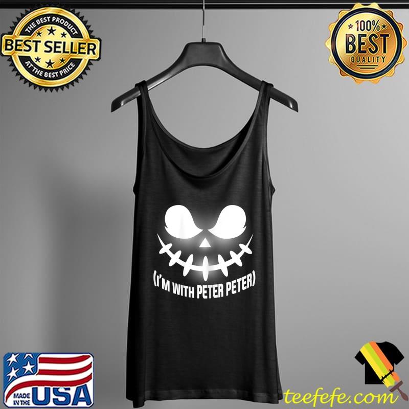 I'm With Peter Pumpkin Eater Costume Couples Halloween T-Shirt Tank Top I'm With Peter Pumpkin Eater Costume Couples Halloween T-Shirt Tank Top