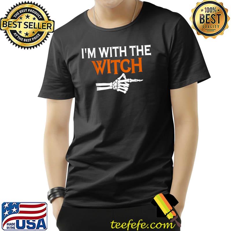 I'm With The Witch Halloween Couple for Men Funny T-Shirt Unisex I'm With The Witch Halloween Couple for Men Funny T-Shirt Unisex