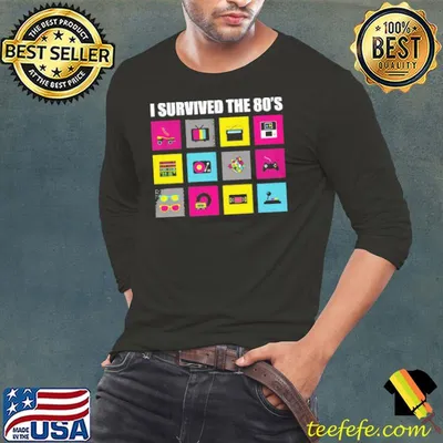 I Survived The 80's Vintage Shirt