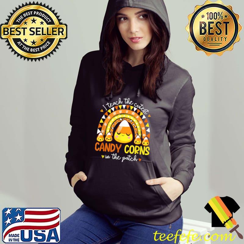 I Teach The Cutest Candy Corn In The Patch Teacher Halloween T-Shirt