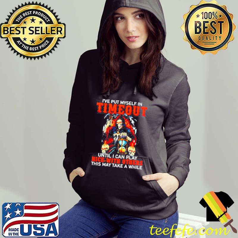 I've Put Myself In Timeout Until I Can Play Nice With Others Halloween Shirt