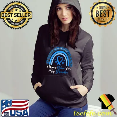 I Wear Blue For My Grandpa Diabetes Awareness Month T-Shirt