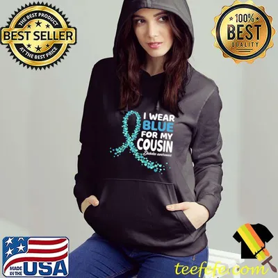 I Wear For My Cousin Diabetes Awareness Month Support T-Shirt