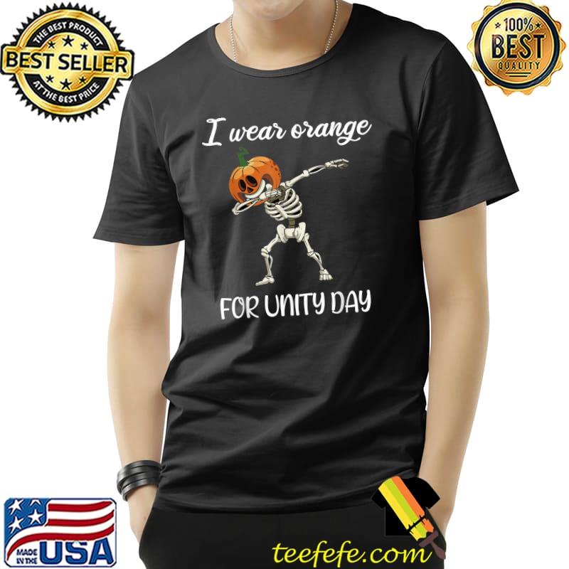 I Wear Orange For Unity Day Pumpkin Kids Toddler Boys T-Shirt Unisex I Wear Orange For Unity Day Pumpkin Kids Toddler Boys T-Shirt Unisex