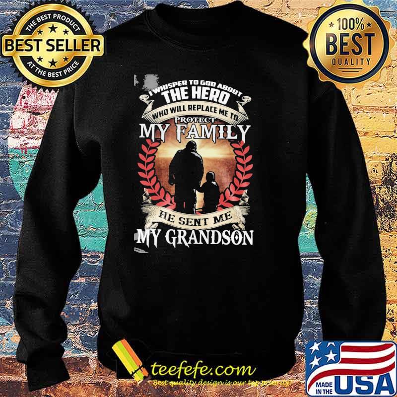 I whisper to god about the hero who will replace me to protect my family he sent me my grandson s Sweater I whisper to god about the hero who will replace me to protect my family he sent me my grandson s Sweater