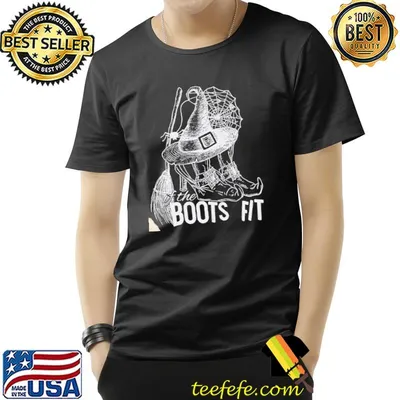 If the boots fit witch halloween shirt
