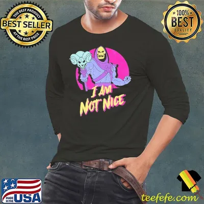 Im Not Nice Skeletor Classic Shirt