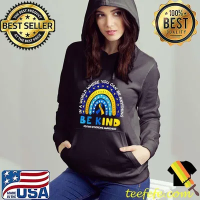 In October We Wear Blue And Yellow Down Syndrome Awareness T-Shirt