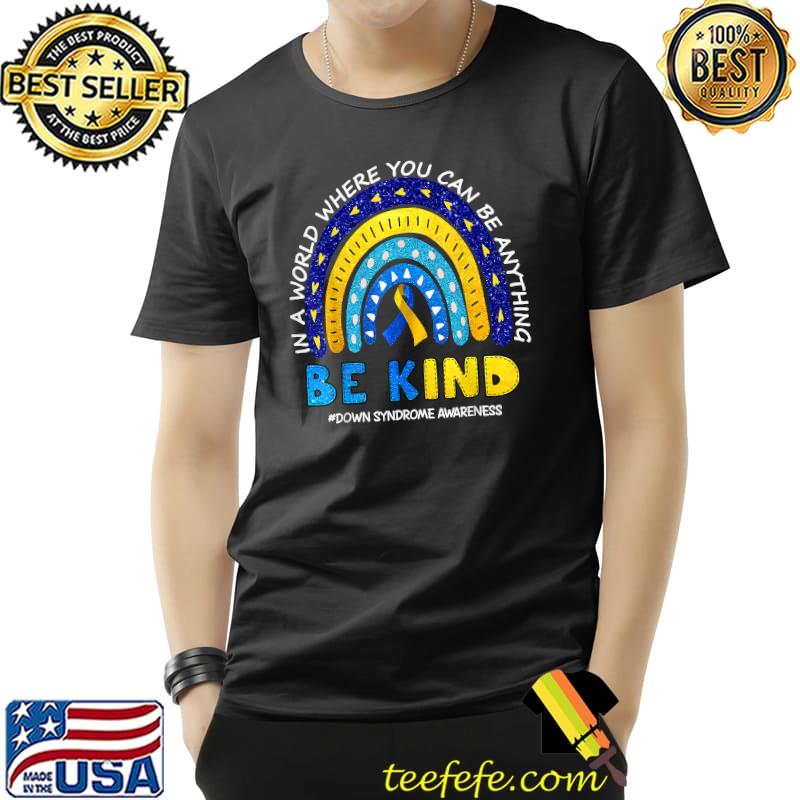 In October We Wear Blue And Yellow Down Syndrome Awareness T-Shirt Unisex In October We Wear Blue And Yellow Down Syndrome Awareness T-Shirt Unisex