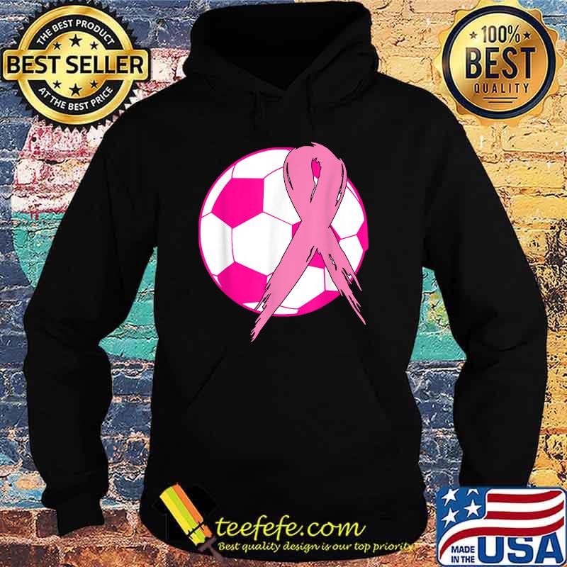 In October We Wear Pink Soccer Breast Cancer Awareness T-Shirt Hoodie In October We Wear Pink Soccer Breast Cancer Awareness T-Shirt Hoodie