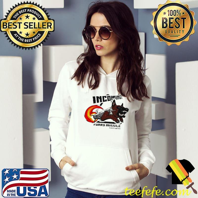 Incoming Furry Missile Force Wear shirt