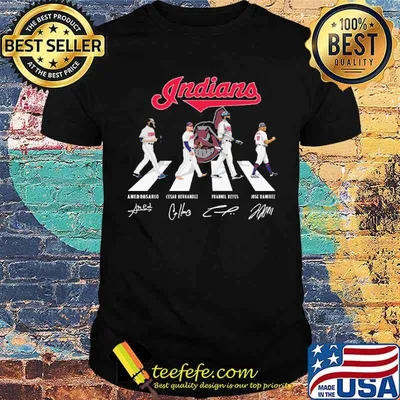 Indians Amedrosario Cesar Hernandez Franmil Reyes Jose Ramirez Signature Shirt