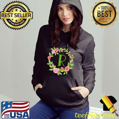 Initial Letter Monogram R T-Shirt