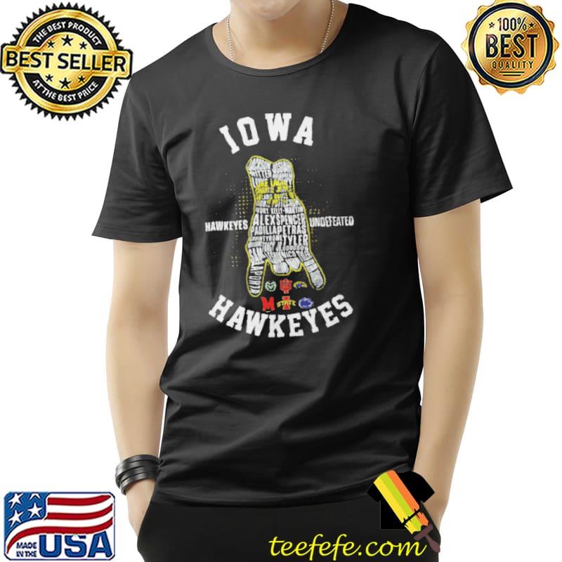 Iowa Hawkeyes Football Hawkeyes Undefeated Shirt