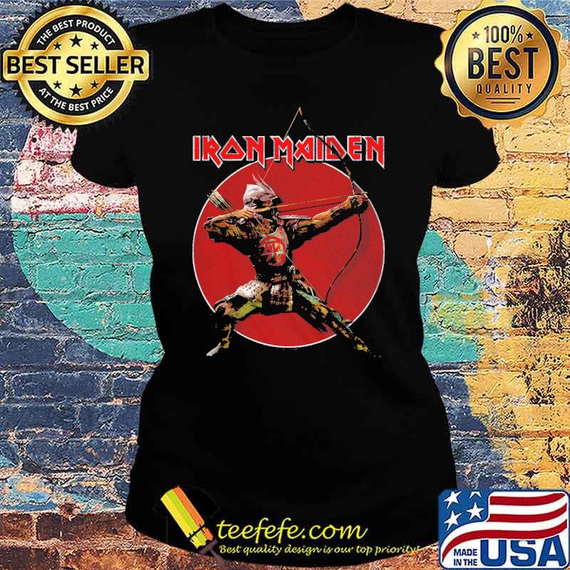 Iron maiden archer red circle black s Ladies tee Iron maiden archer red circle black s Ladies tee