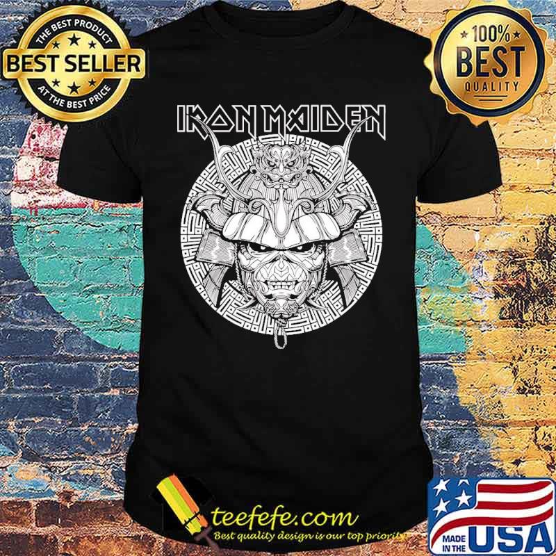 Iron Maiden Samurai Graphic White shirt