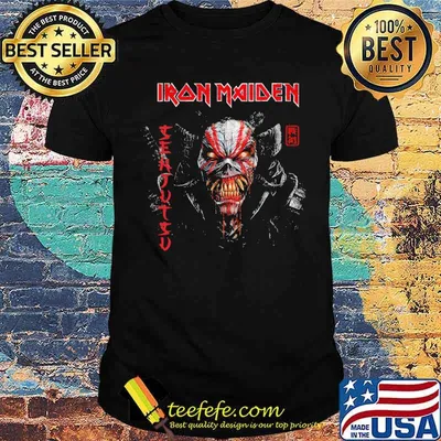 Iron Maiden Senjutsu Samurai shirt