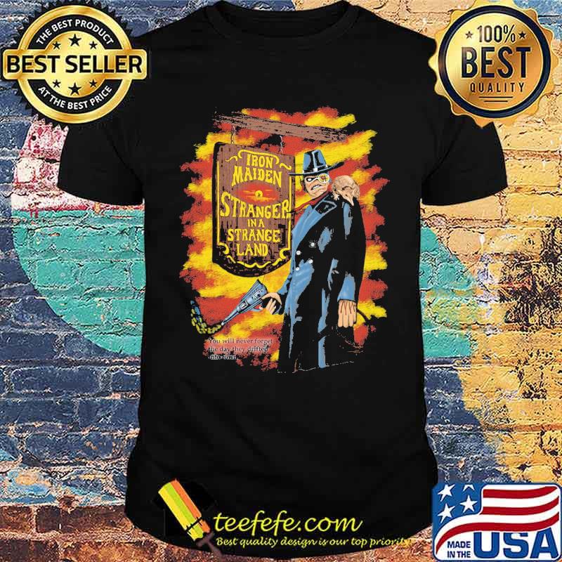 Iron Maiden Stranger In A Strange Land shirt Iron Maiden Stranger In A Strange Land shirt