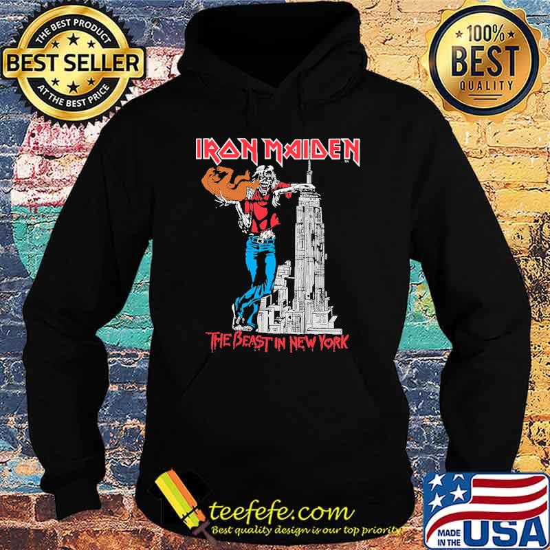 Iron Maiden The Beast In New York s Hoodie Iron Maiden The Beast In New York s Hoodie