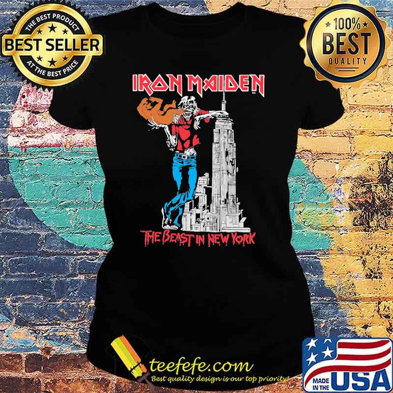 Iron Maiden The Beast In New York s Ladies tee Iron Maiden The Beast In New York s Ladies tee