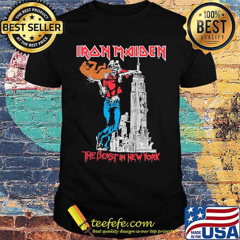 Iron Maiden The Beast In New York shirt
