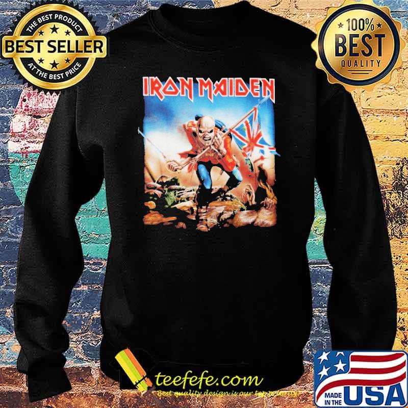 Iron Maider England Flag Shirt Sweater Iron Maider England Flag Shirt Sweater