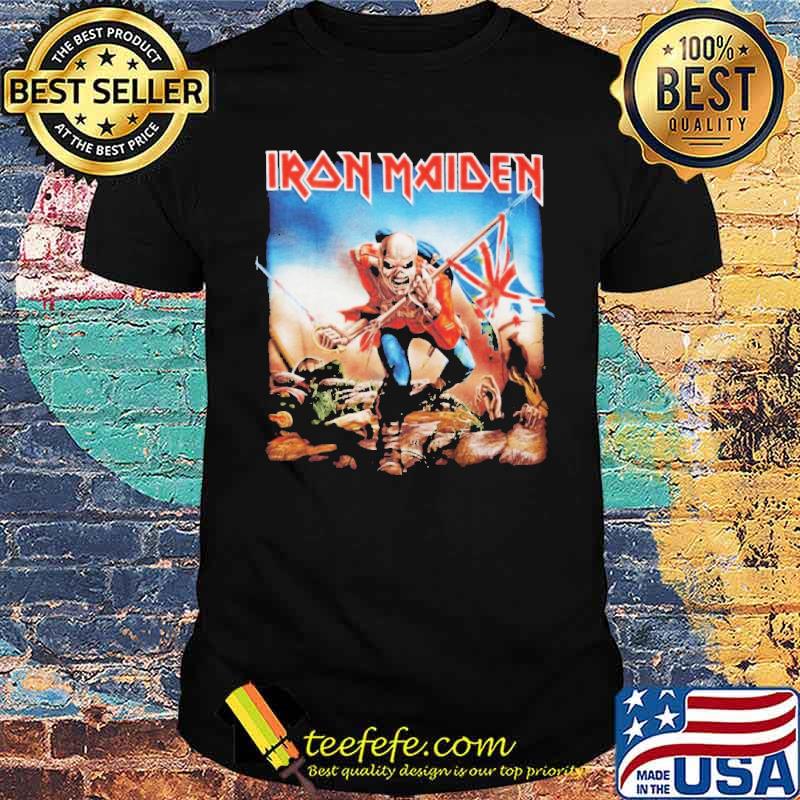 Iron Maider England Flag Shirt