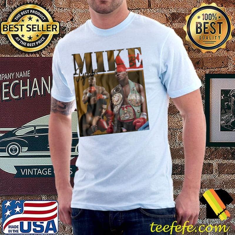 Iron Mike Tyson Homage Retro 90's Vintage shirts
