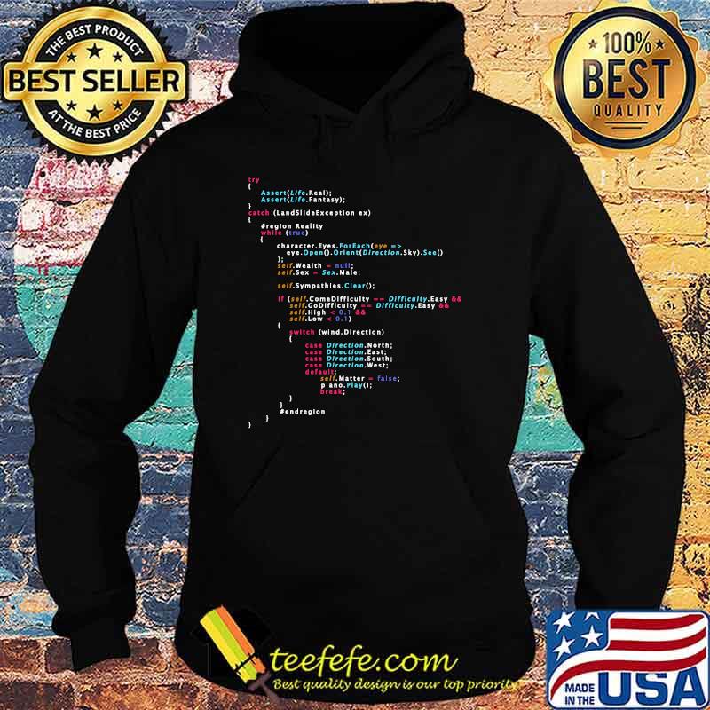 Is This The Real Life Coding Programming Color Classic T-Shirt Hoodie Is This The Real Life Coding Programming Color Classic T-Shirt Hoodie