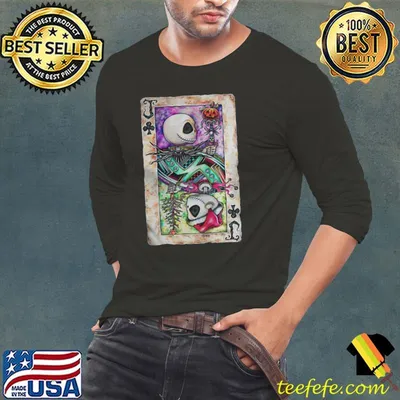 Jack Skellington Playing Card Shirt (resized)