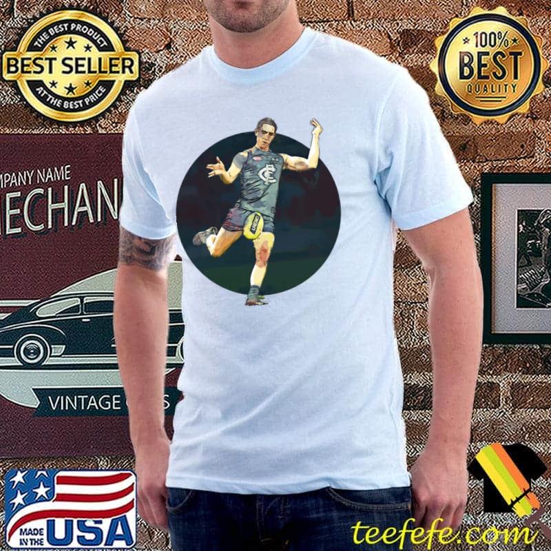 Jacob Weitering - Carlton Blues _ AFL T-Shirt