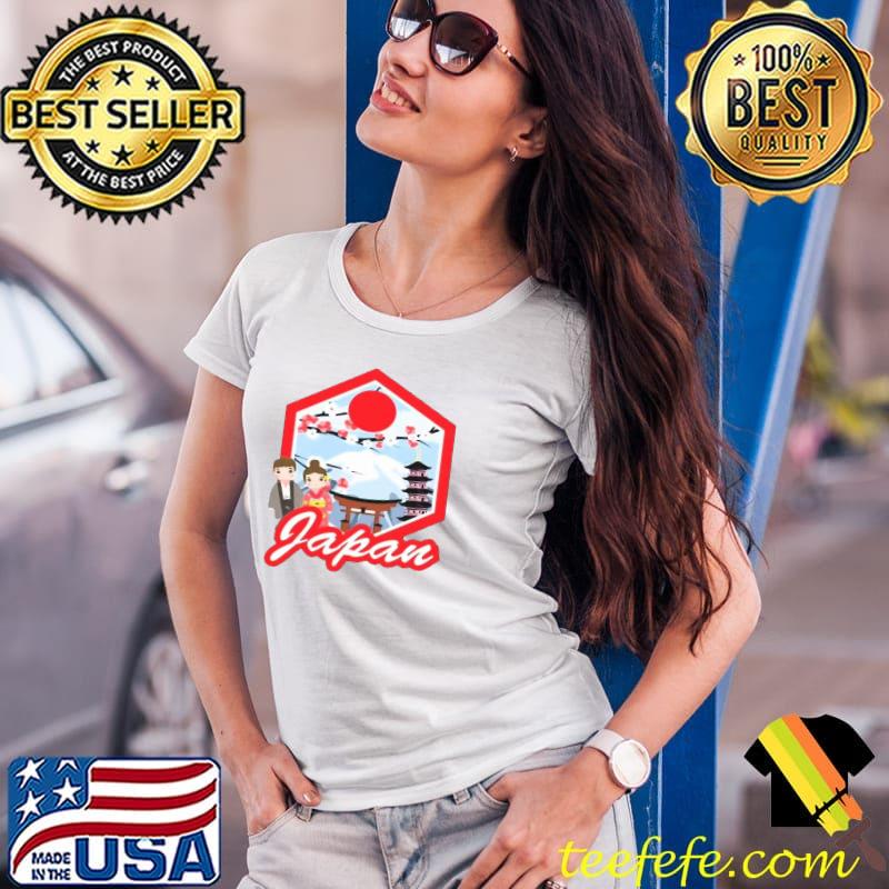 Japan couple s Ladies Tee Japan couple s Ladies Tee