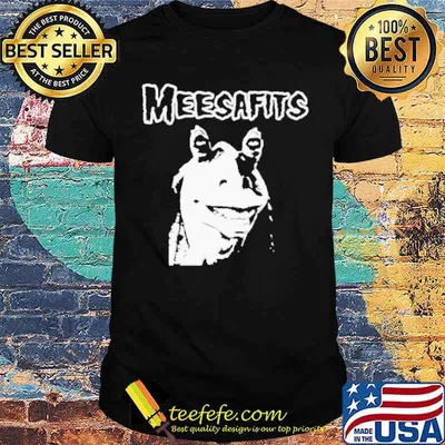 Jar Jar Binks Misfits Mashup Meesafits Shirt