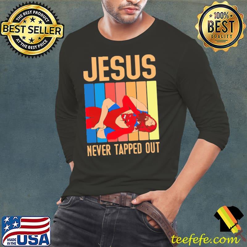 Jesus Never Tapped Out Vintage Shirt