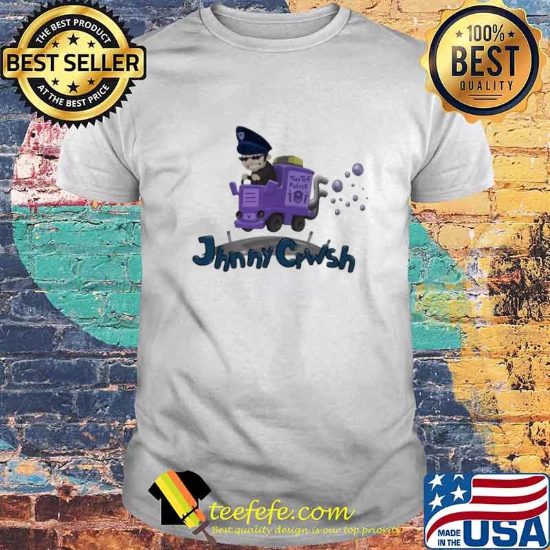 Jhnny Crwsh Printed Police Shirt