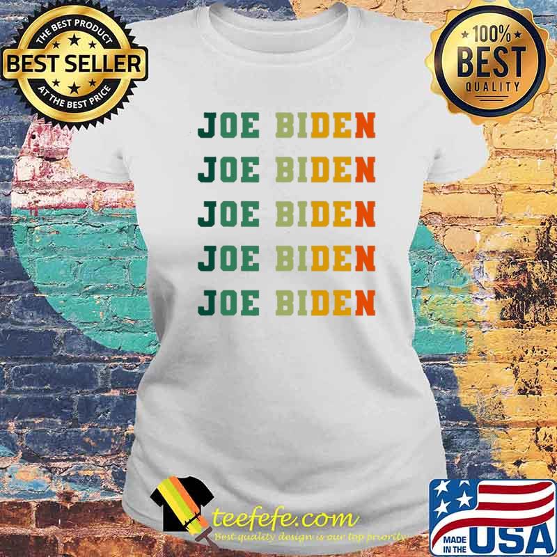Joe Biden 2024 Multi Colors Shirt Laides tee Joe Biden 2024 Multi Colors Shirt Laides tee