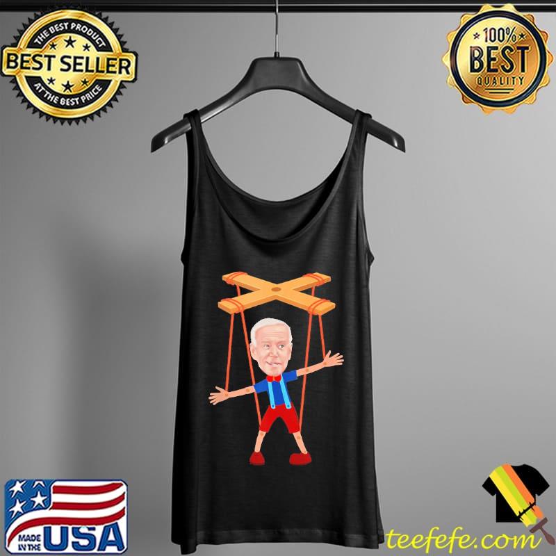 Joe Biden As A Puppet Shirt Tank Top Joe Biden As A Puppet Shirt Tank Top