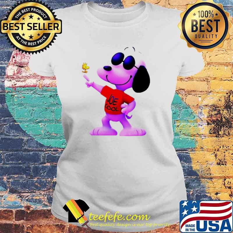 Joe Cool Snoopy Shirt Laides tee Joe Cool Snoopy Shirt Laides tee