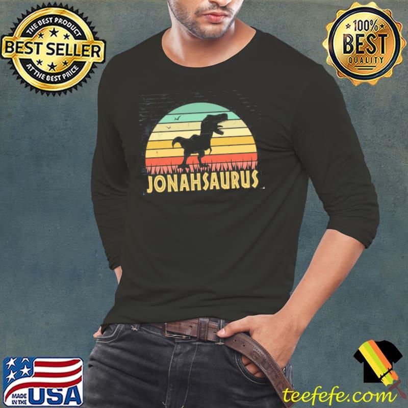 Jonahsaurus Dinosaur Vintage Shirt Long Sleeve Tee Jonahsaurus Dinosaur Vintage Shirt Long Sleeve Tee