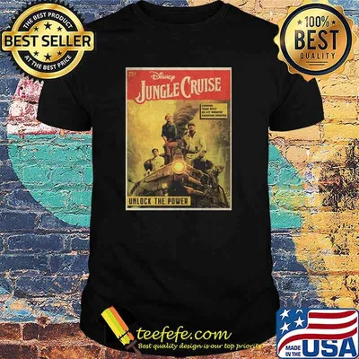 Jungle CruiseUnlock The Power Jungle Cruise Film Shirt