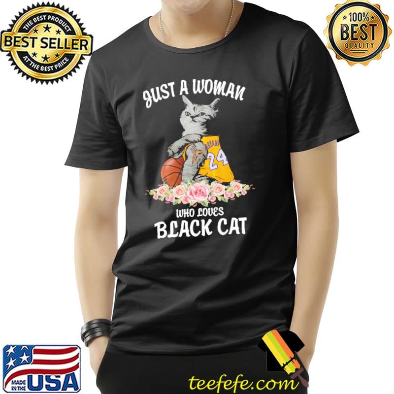 Just a woman who loves black cat Bryant flower s Unisex Just a woman who loves black cat Bryant flower s Unisex
