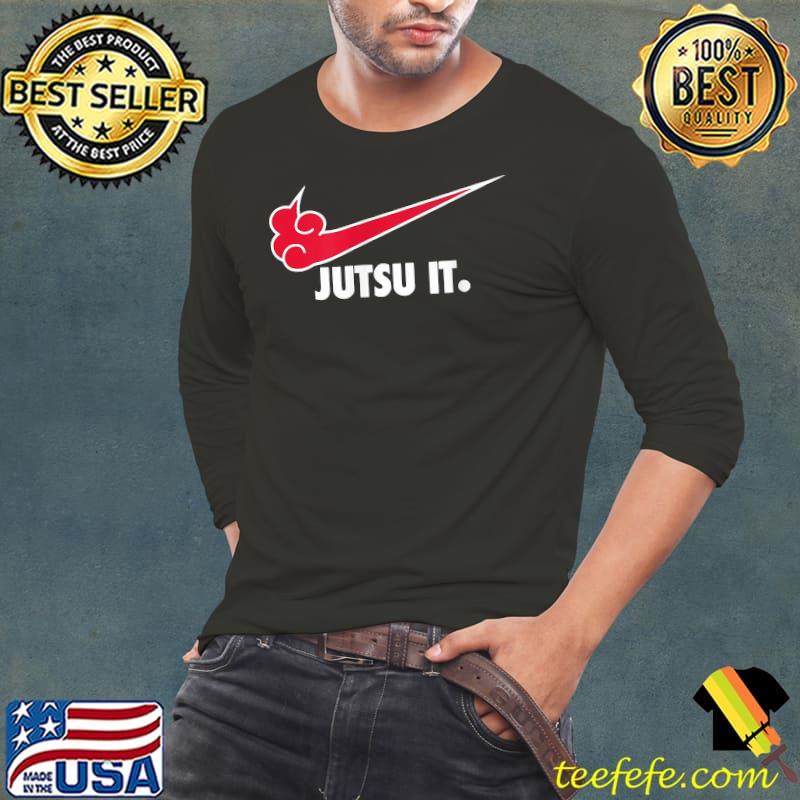 Jutsu It Akatasuki Cloud Fitness Anime Inspired T-Shirt Jutsu It Akatasuki Cloud Fitness Anime Inspired T-Shirt