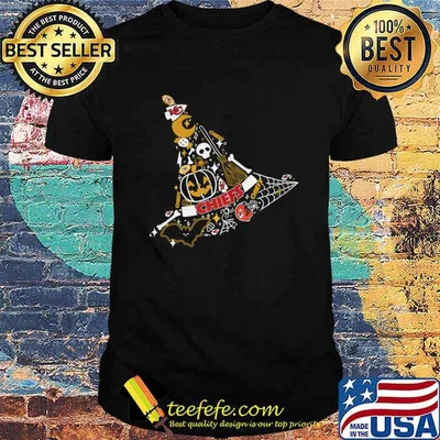 Kansas City Chiefs Hat Witch Halloween Shirt