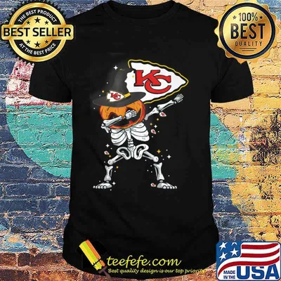 Kansas City Chiefs Skull Halloween Shirt