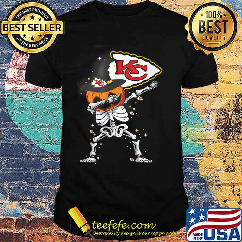 Kansas City Chiefs Skull Halloween Shirt