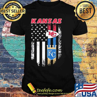 Kansas city kansas city chiefs and kansas city king american flag shirt